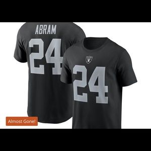 🆕RAIDERS #24 ABRAM SHIRT SIZE M & L